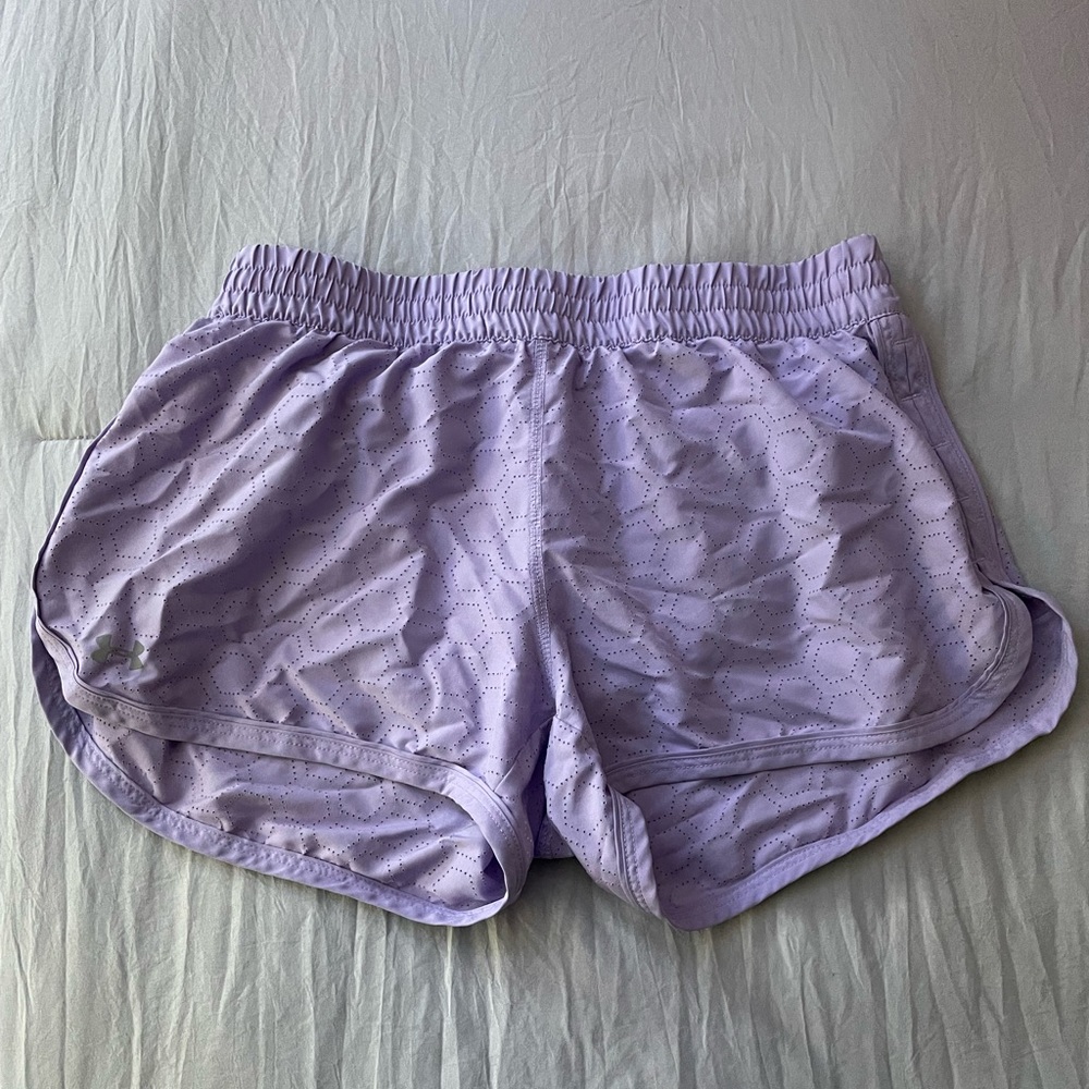 Under Armour Light Purple Athletic Shorts